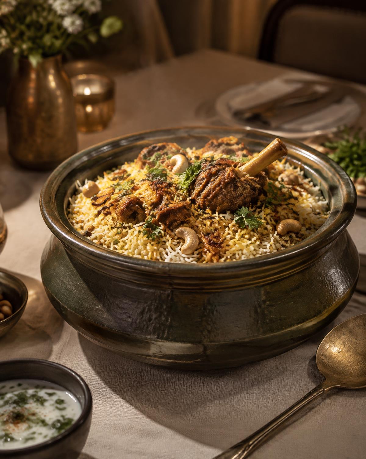Signature Clay-Pot Biryani